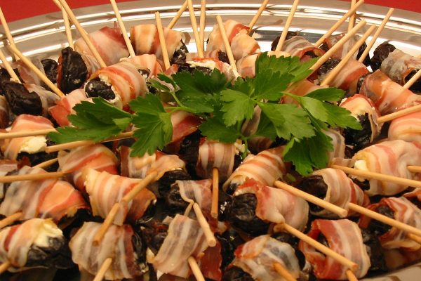 kalifornische Backpflaumen gefuellt